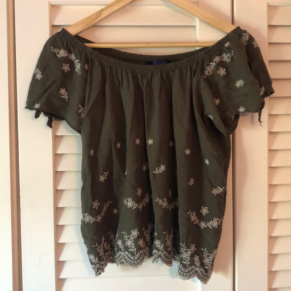 Off the shoulder top